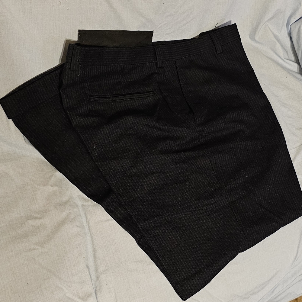 Men's Pinstripe Dress Pants